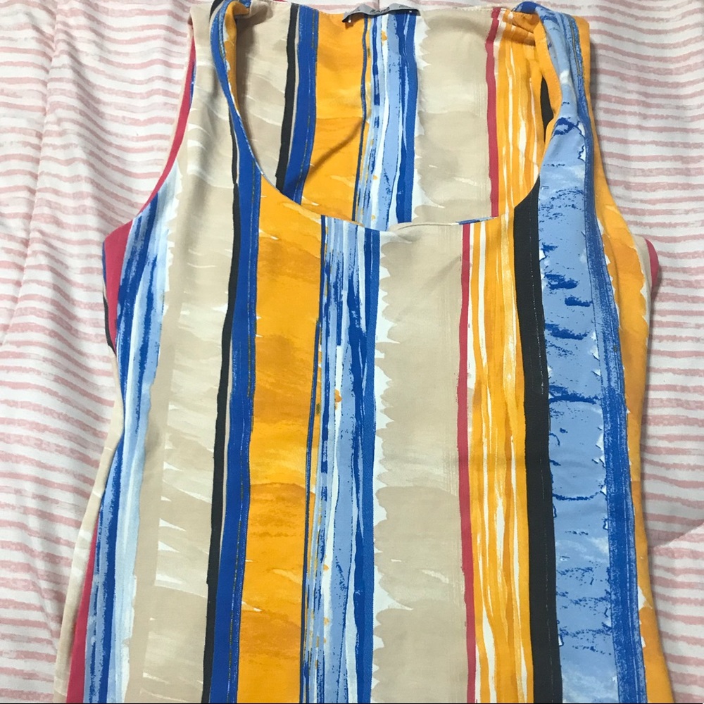 Multi Colored Zara Tank Top